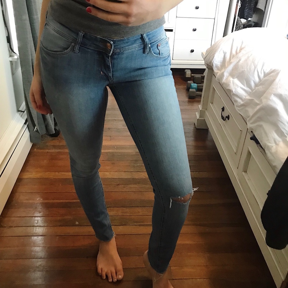 Light wash H&M jeans